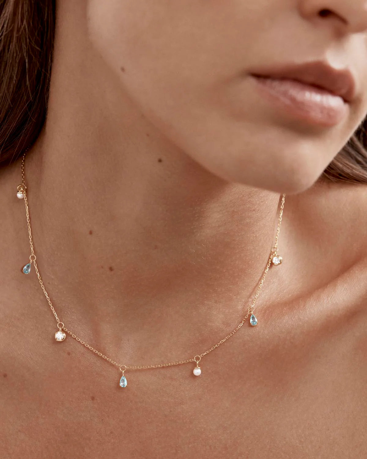 By Charlotte Breathe in Stillness Choker GOLD