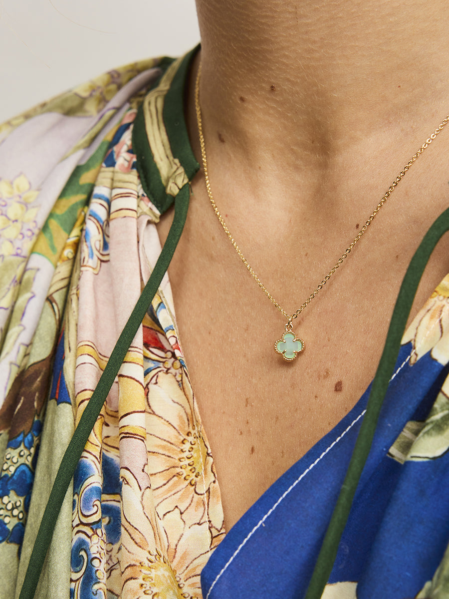 Felice Necklace GREEN