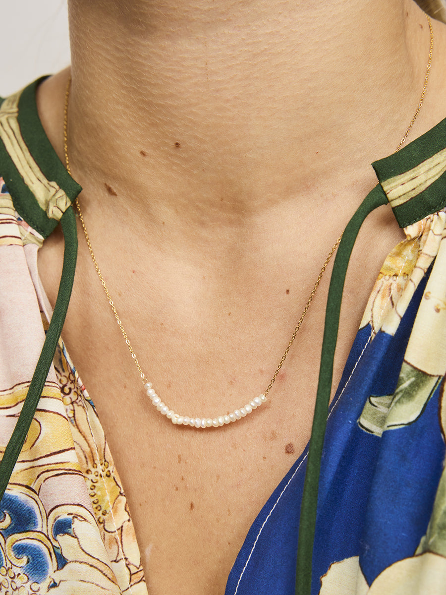 Bridget Pearl Necklace