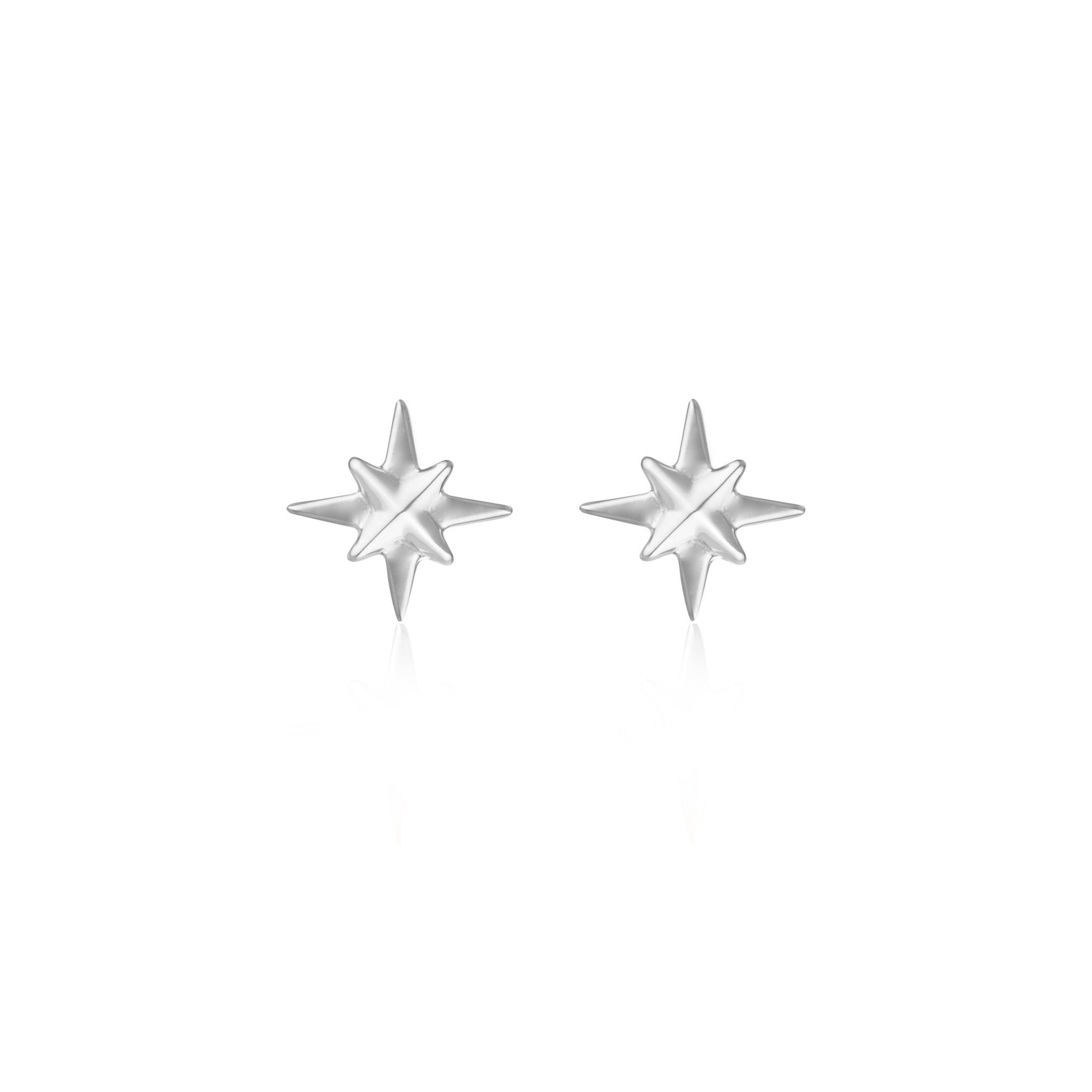 LT North Star Stud Earrings SILVER
