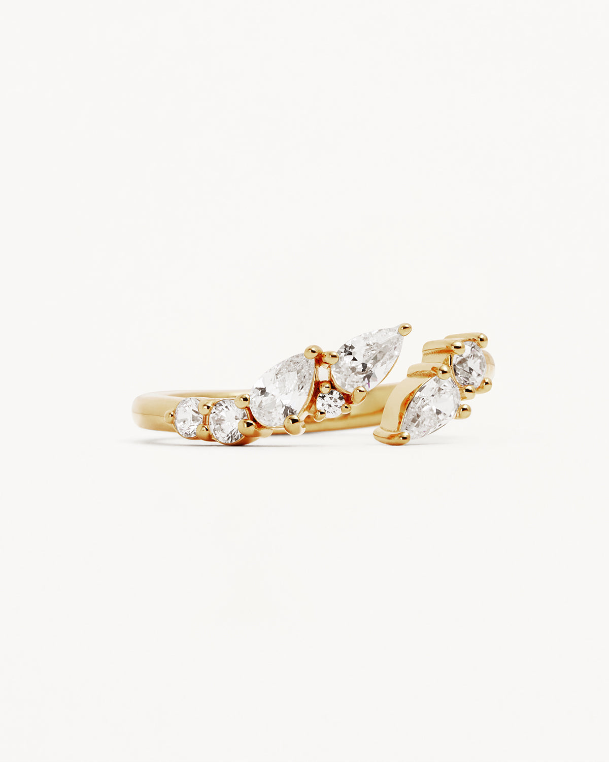 By Charlotte Ocean Whisper Ring GOLD