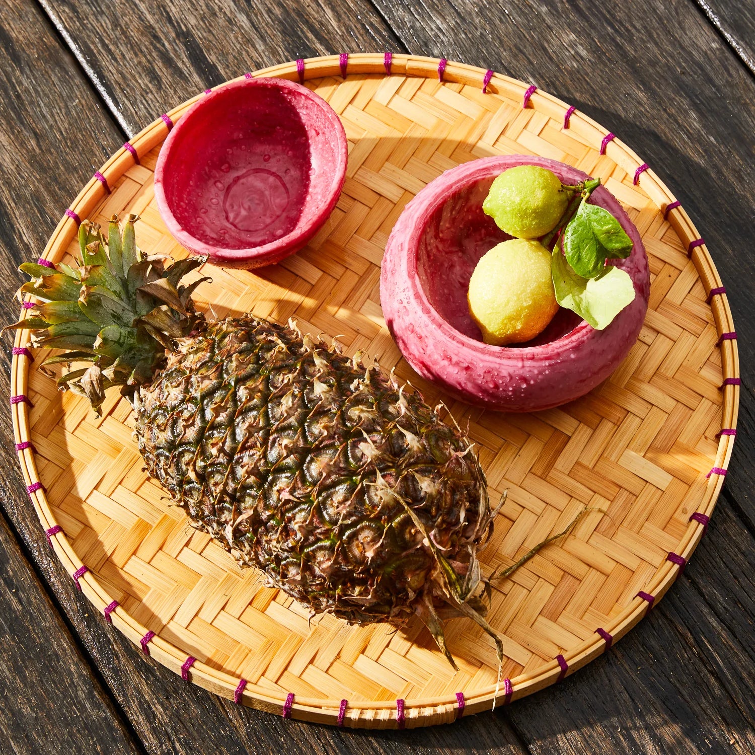 SAGE X CLARE Valeria Bowl CRIMSON