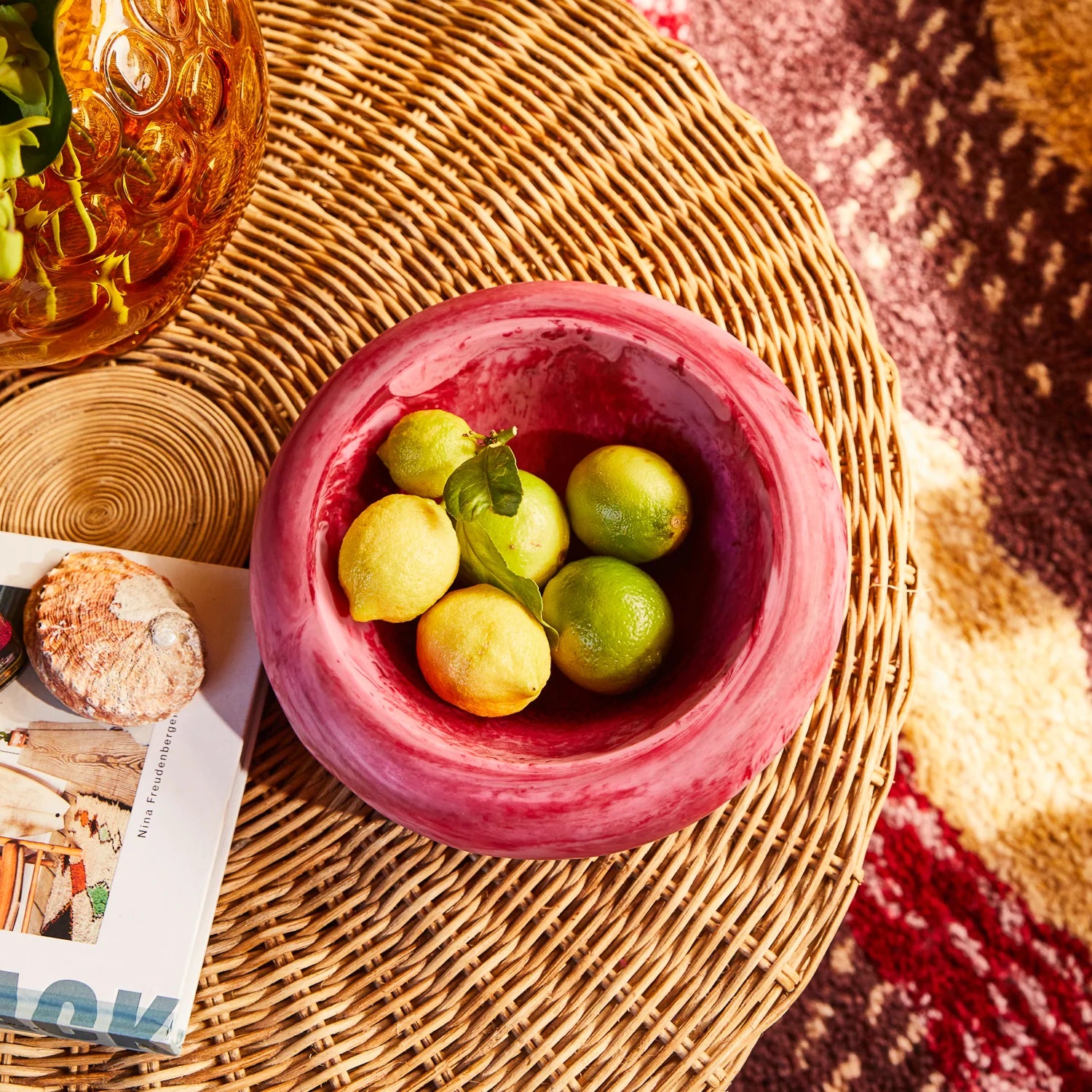 SAGE X CLARE Jeanne Bowl CRIMSON