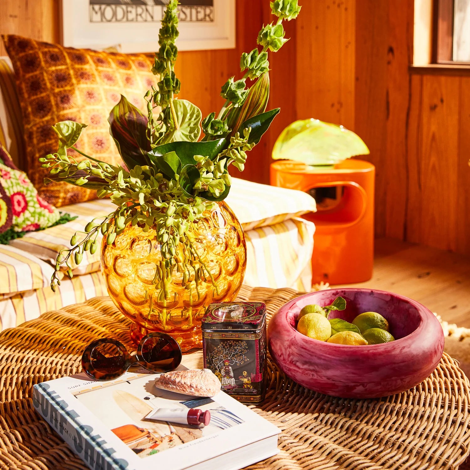 SAGE X CLARE Jeanne Bowl CRIMSON