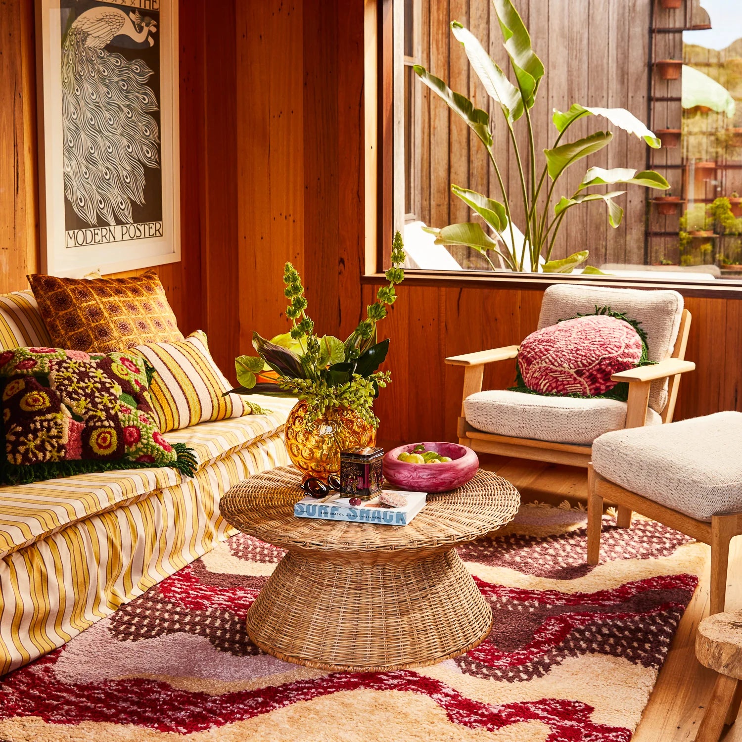 SAGE X CLARE Jeanne Bowl CRIMSON