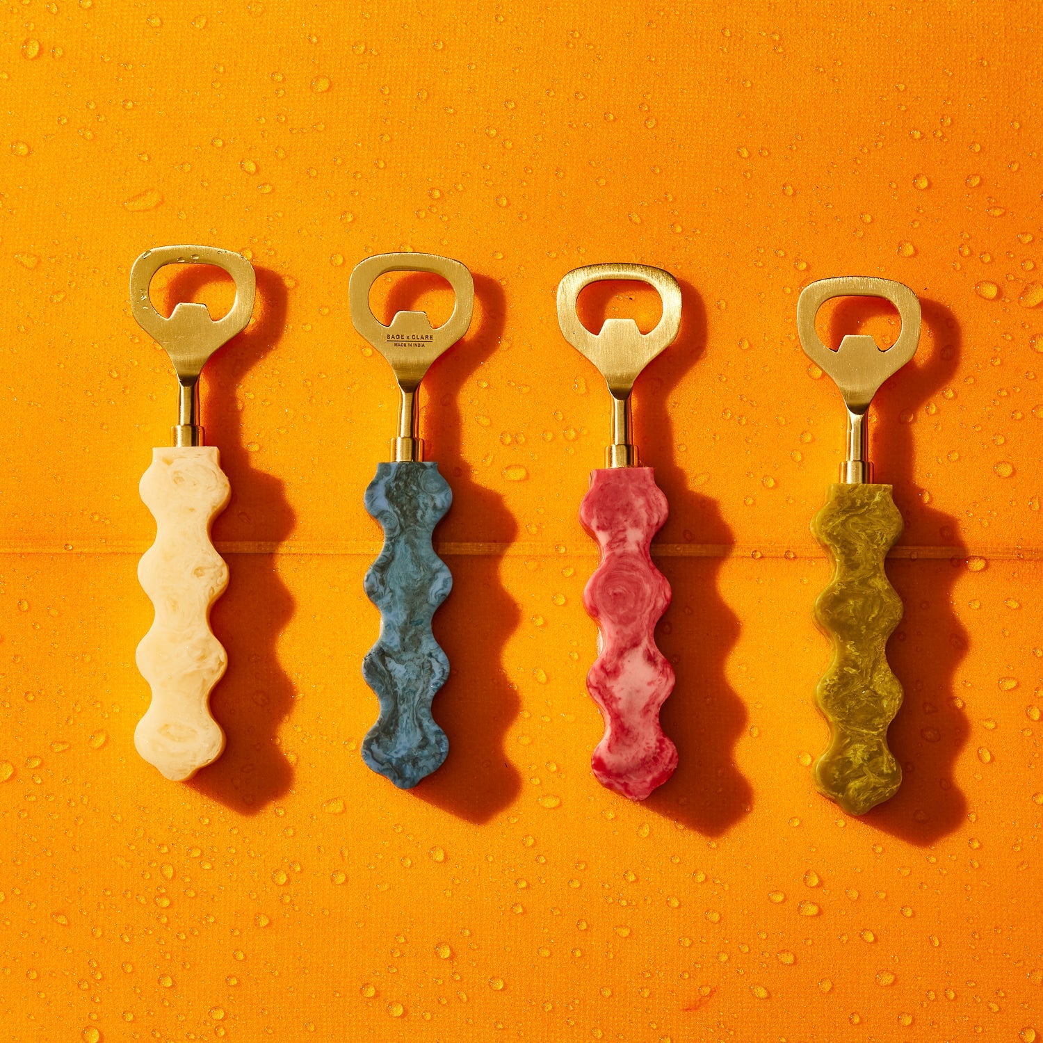 SAGE X CLARE Rebel Bottle Opener CRIMSON