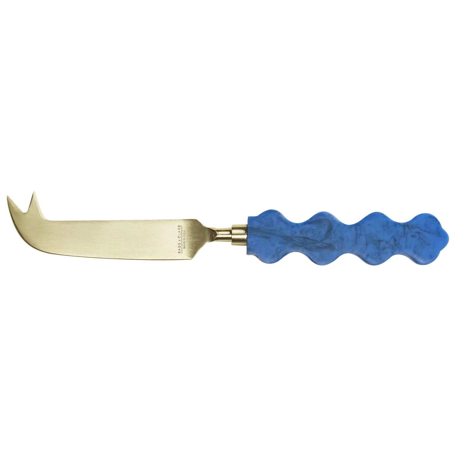 SAGE X CLARE Coco Cheese Knife AZURE