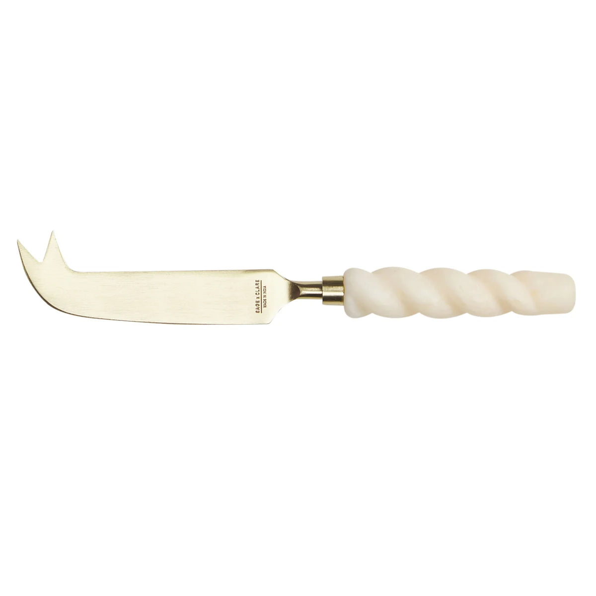 SAGE X CLARE Julia Cheese Knife PEARL