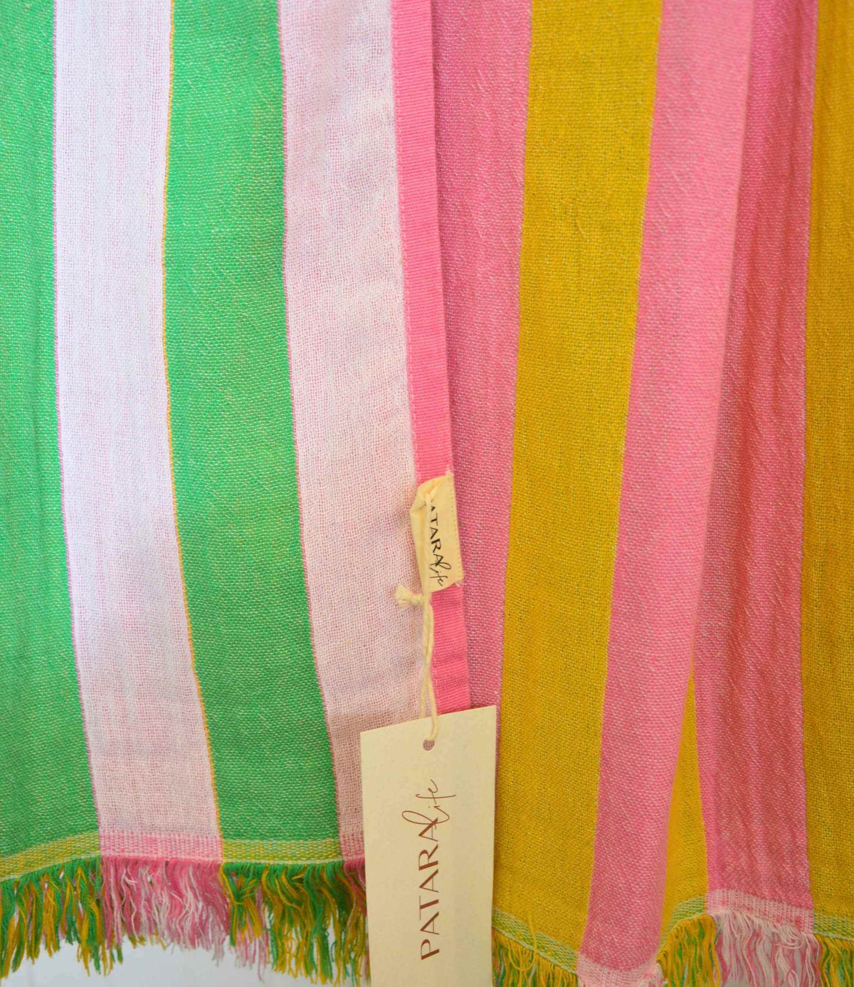 PATARA Viva Stripe Turkish Towel SORBET