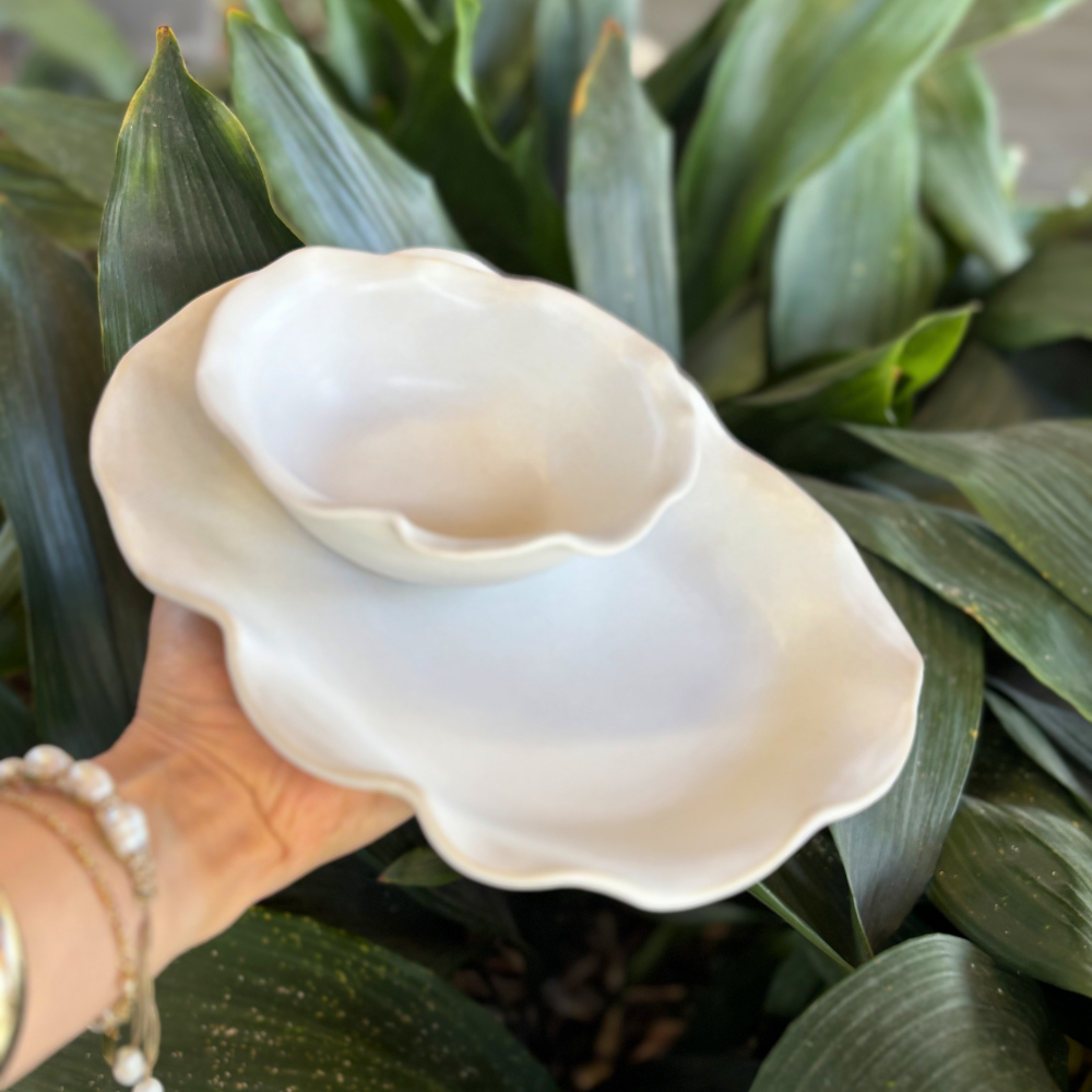 Verity Ceramic Platter PORCELAIN