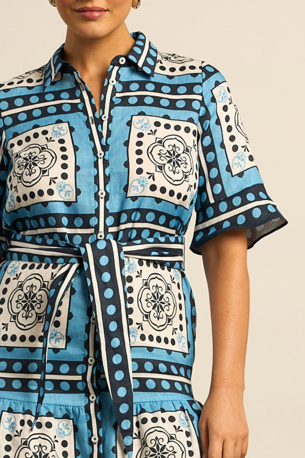 ZOE KRATZMANN Submerge Dress BAY SCARF