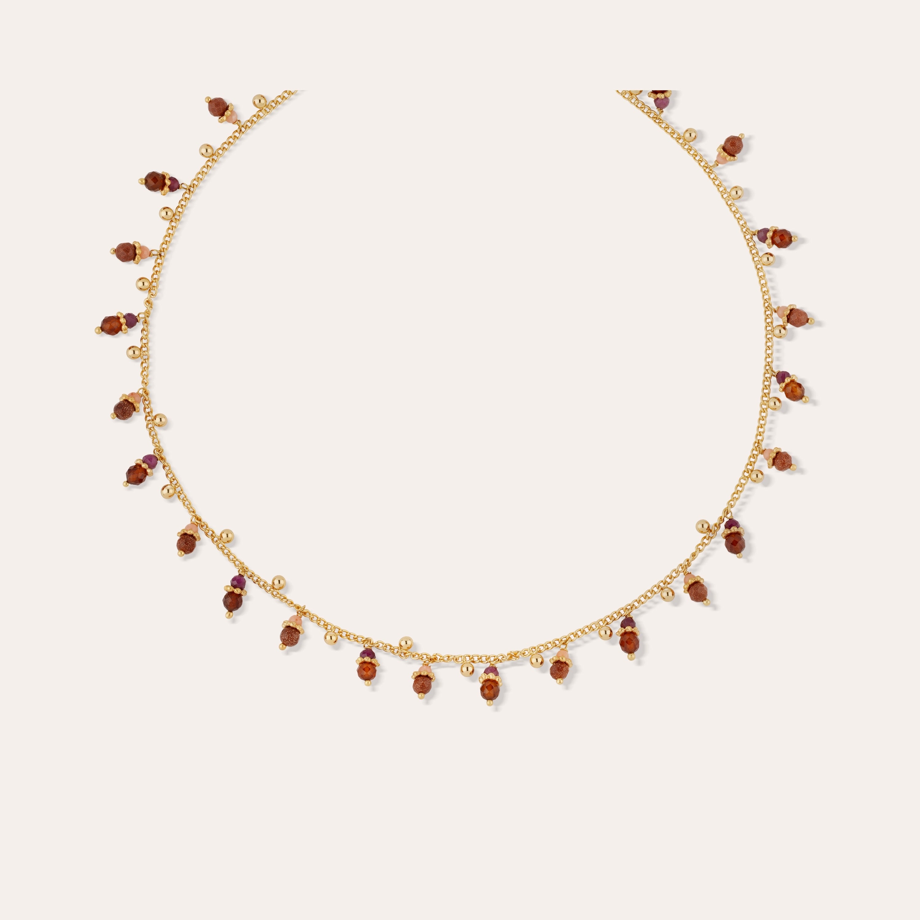 GAS BIJOUX Tangerine Necklace RED