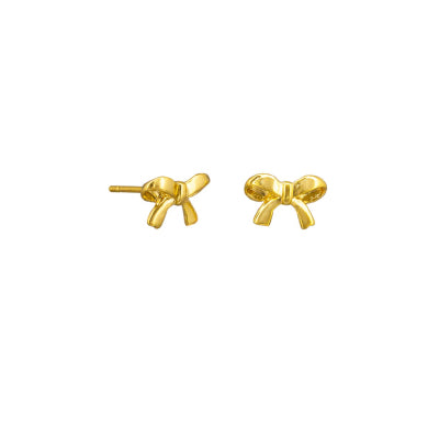 Baby Bow Studs GOLD