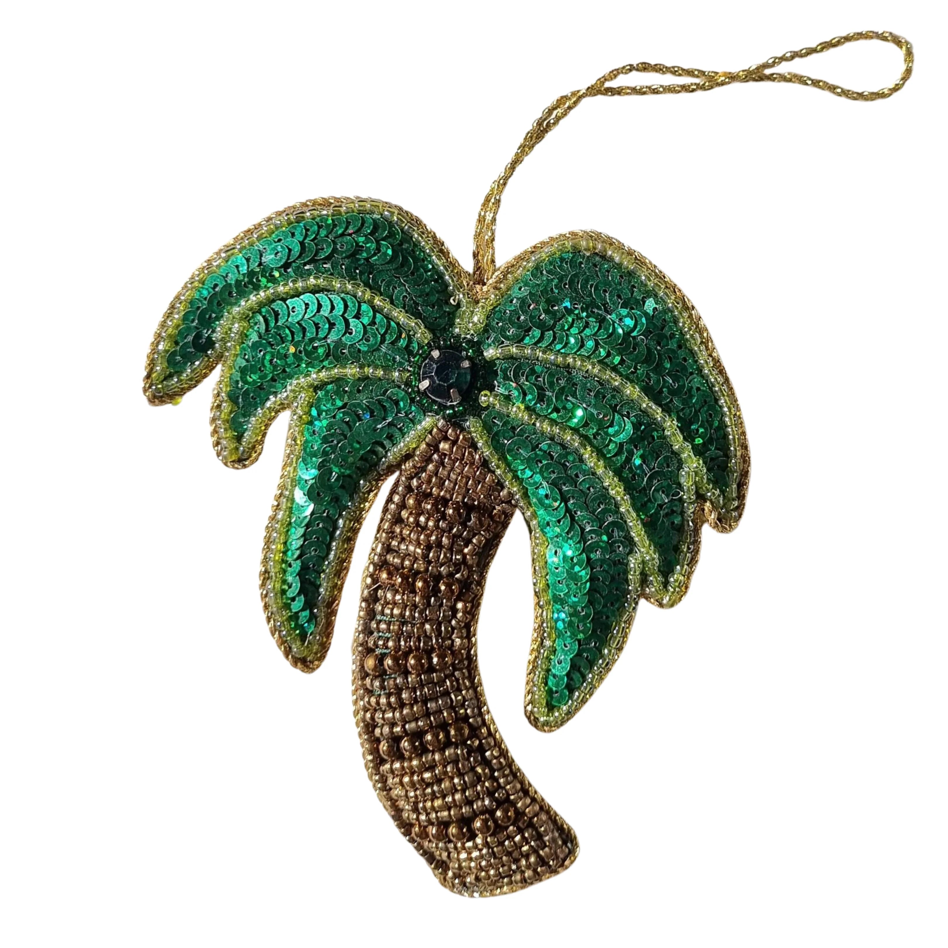 Beaded Palm Tree Decoration