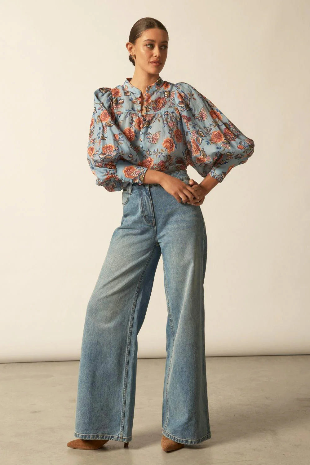 ZOE KRATZMANN Vista Top TWILIGHT BLOOM