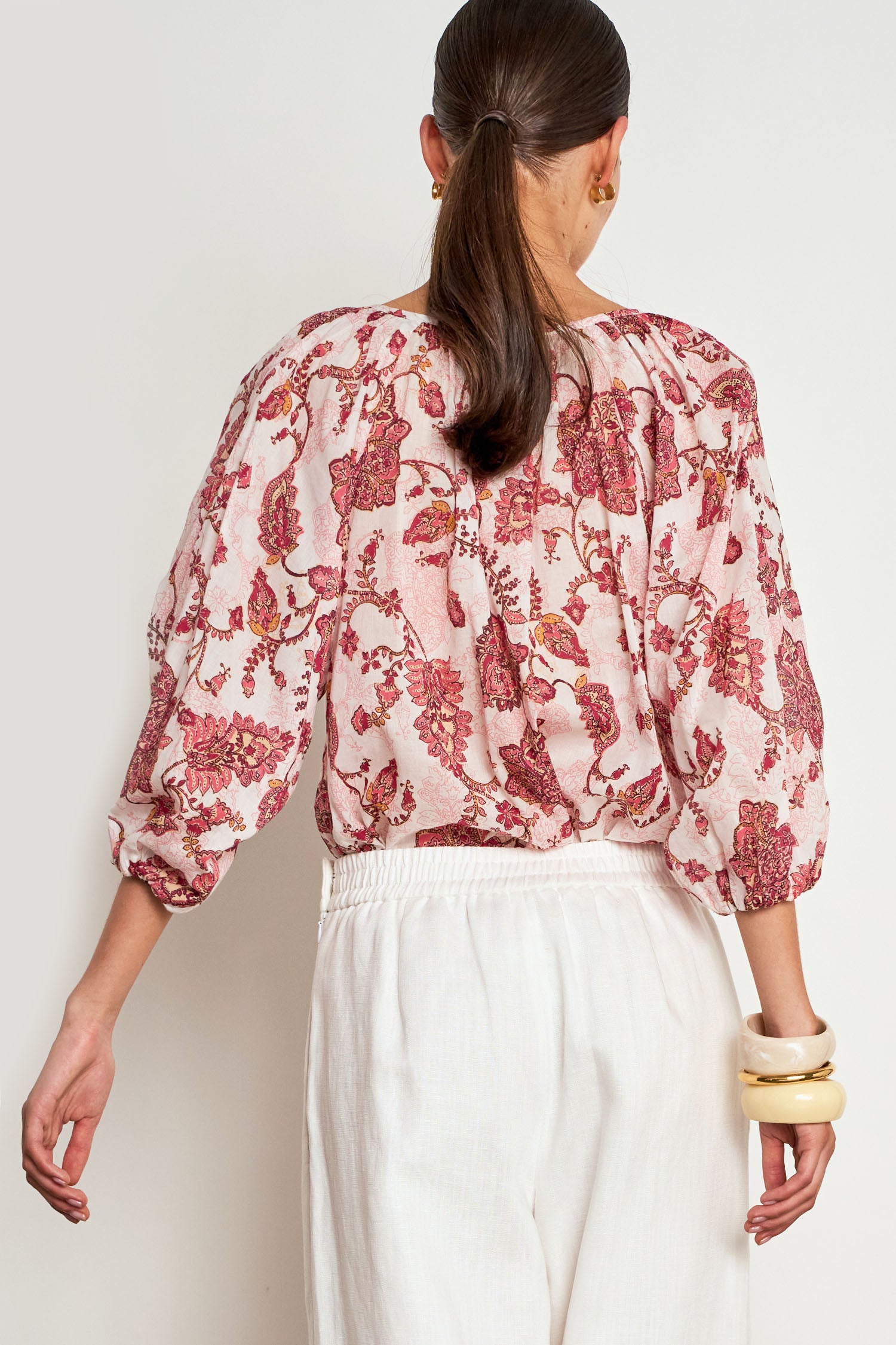 ZOE KRATZMANN Vow Top ROSE PAISLEY