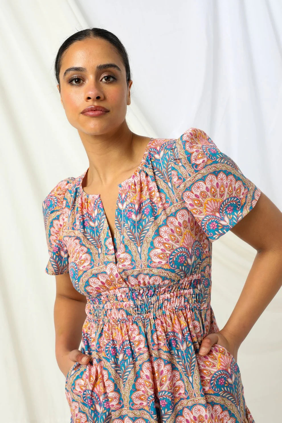 KACHEL Megan Dress MULTI