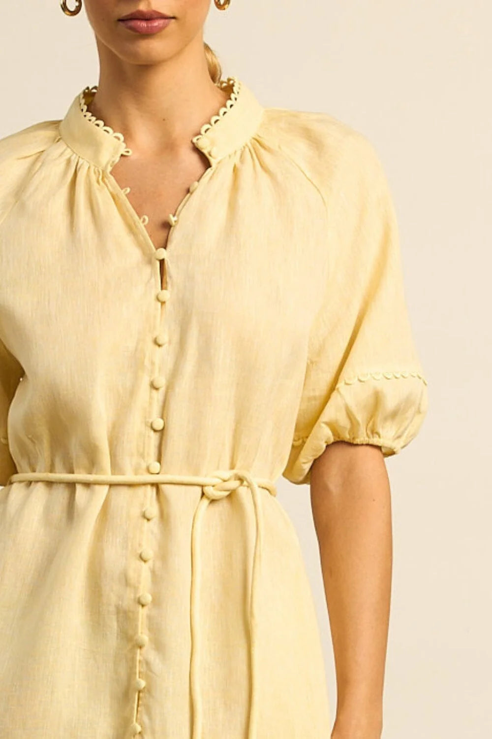 ZOE KRATZMANN Solar Dress LEMONADE