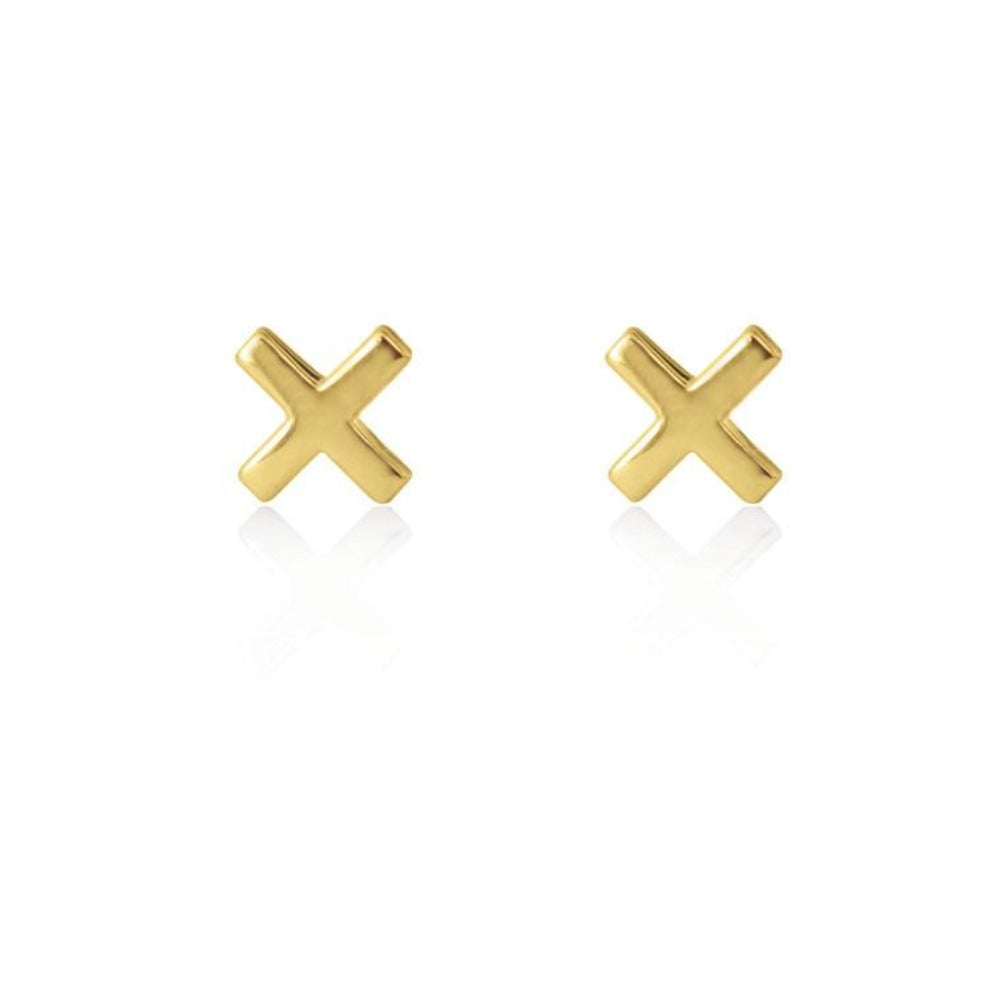LT - Cross Stud - GOLD