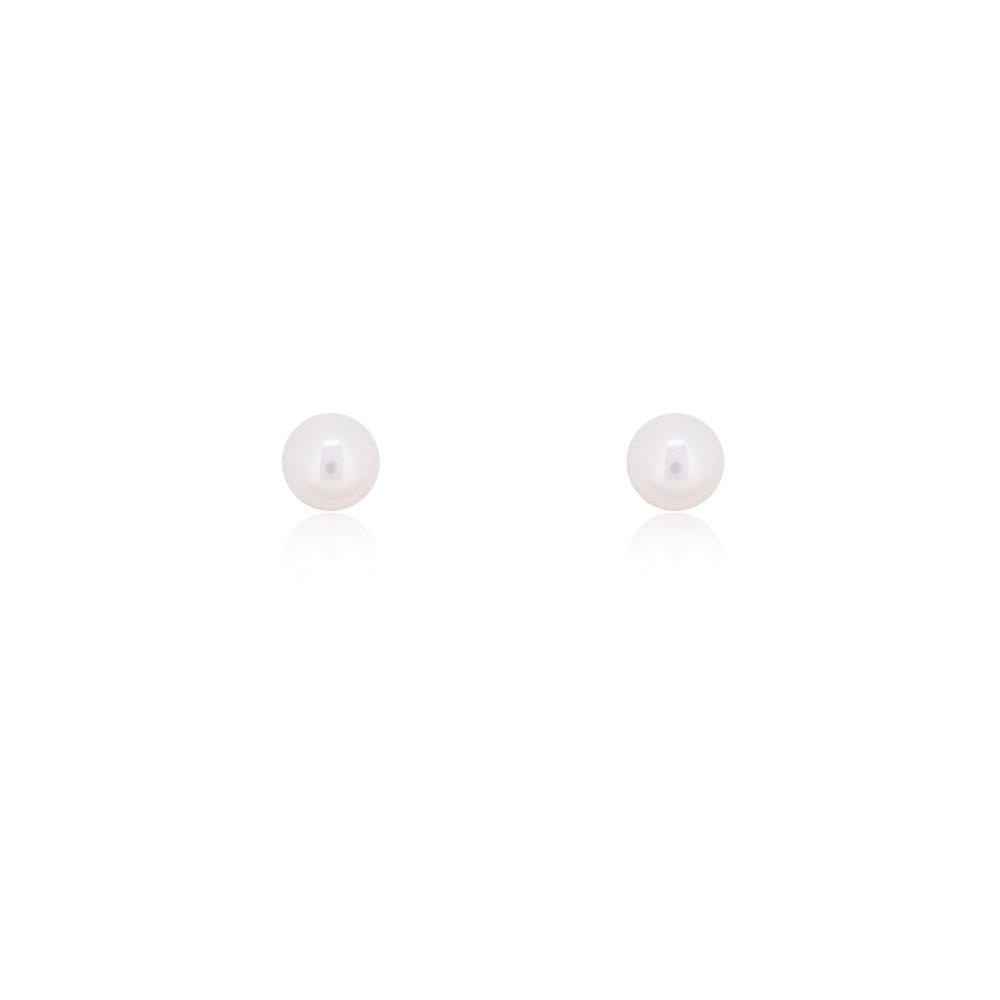 LINDA TAHIJA Freshwater Pearl Stud 3mm GOLD