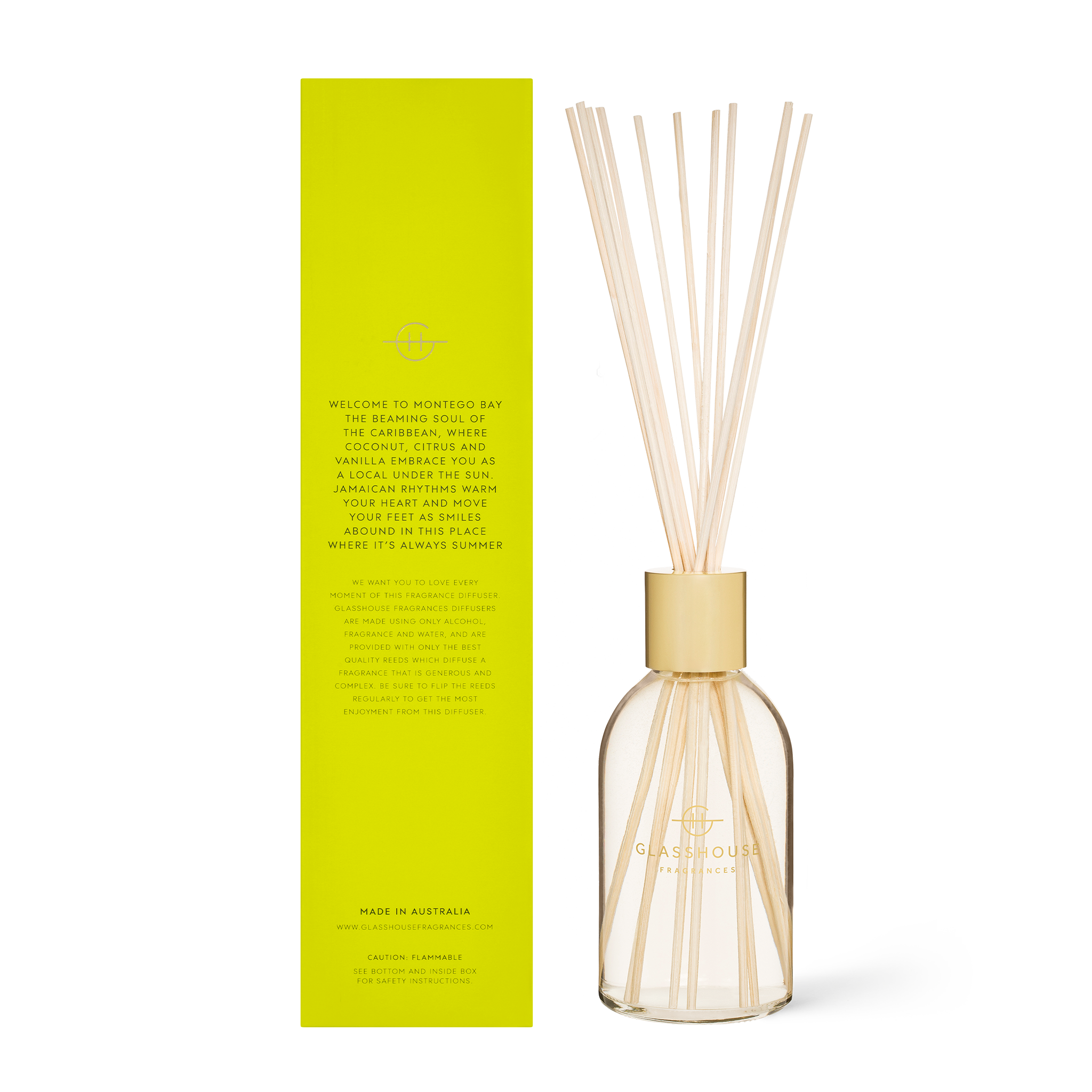 GF 250ml Diffuser MONTEGO BAY RHYTHM