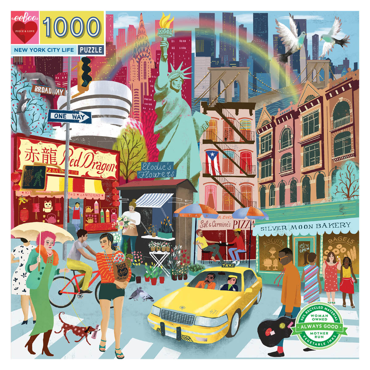 1000 Piece Puzzle NEW YORK CITY LIFE