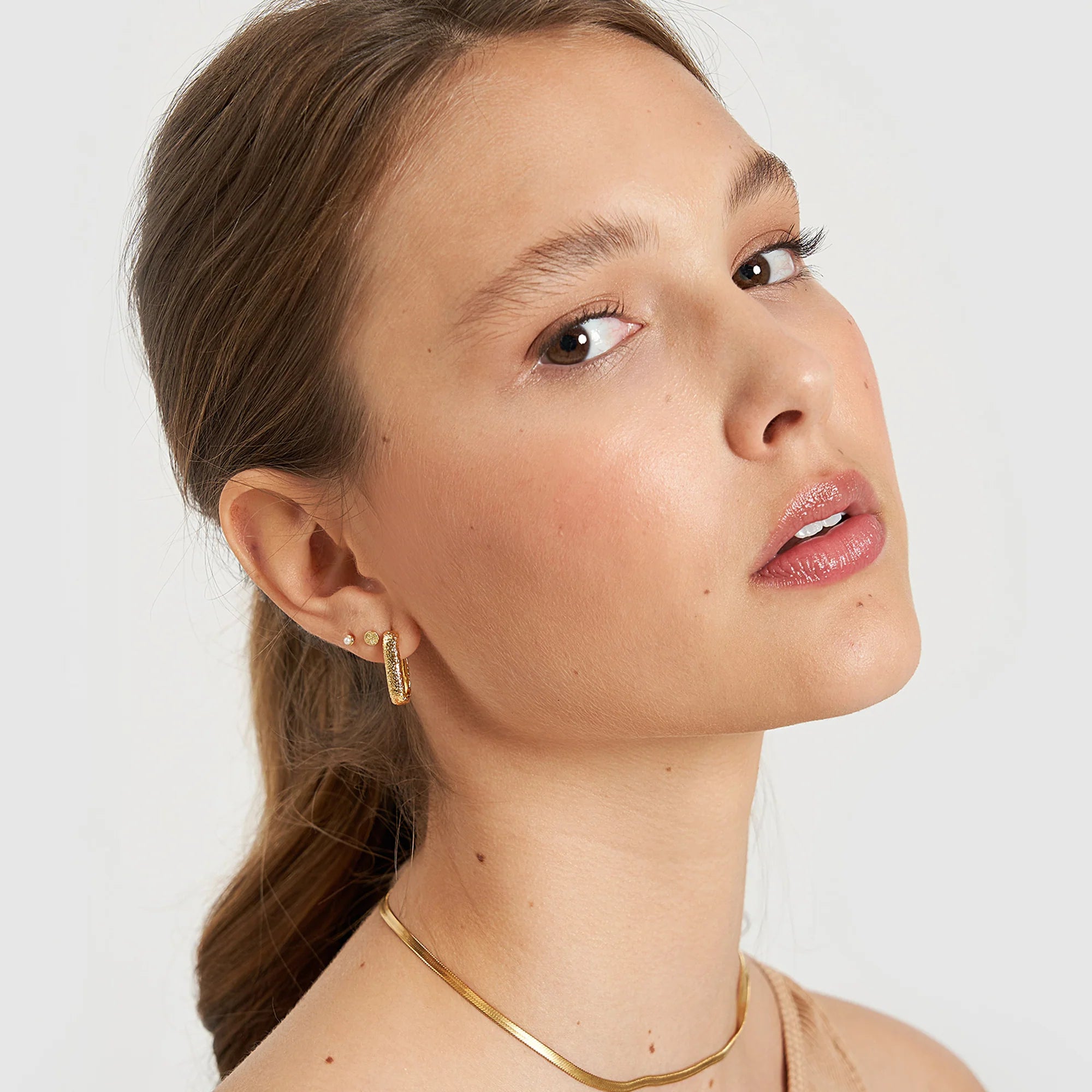 Arms of Eve Farrah Link Earring GOLD