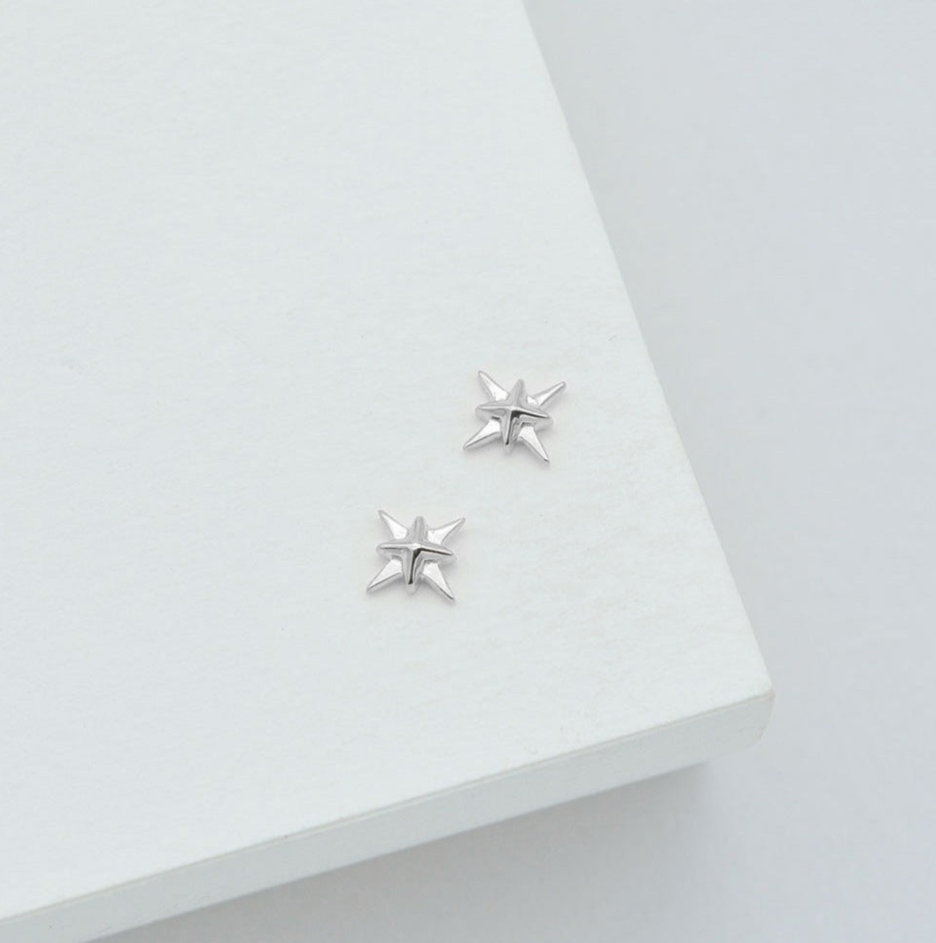 LT North Star Stud Earrings SILVER