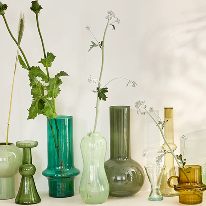 FRENCH BAZAAR Urban Nature Vase DEEP SEA
