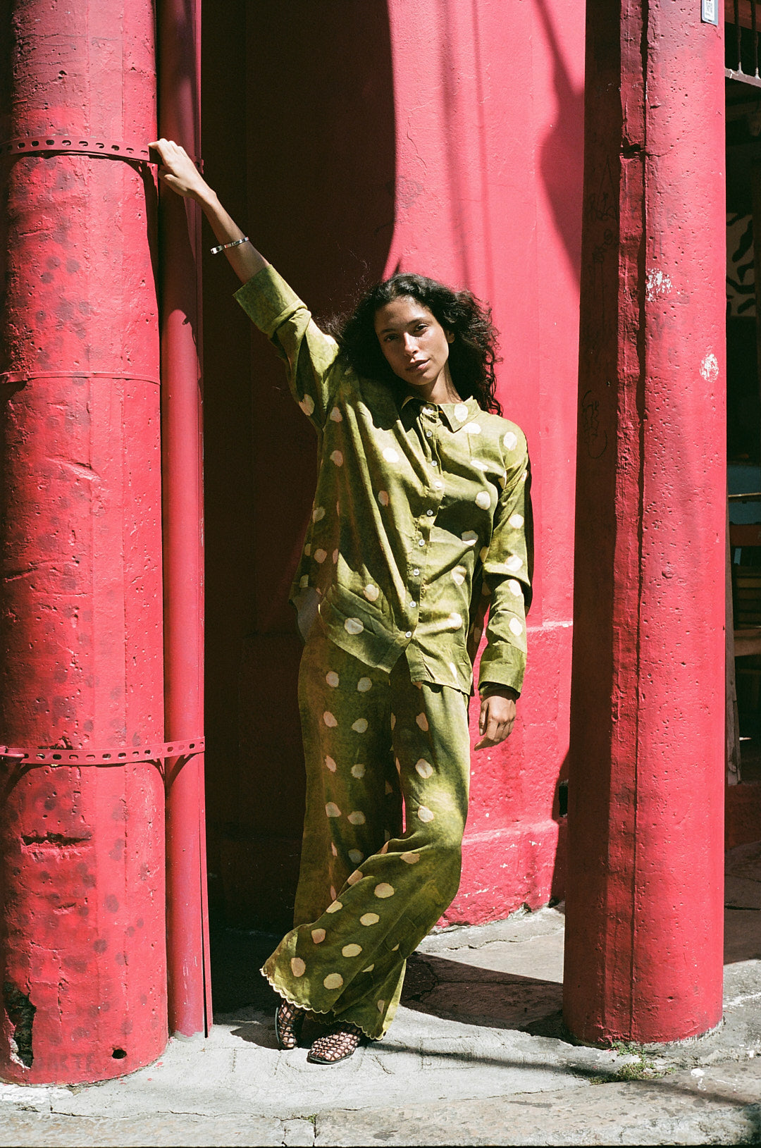 KINGA CSILLA LA Olivia Spot Dorato Shirt