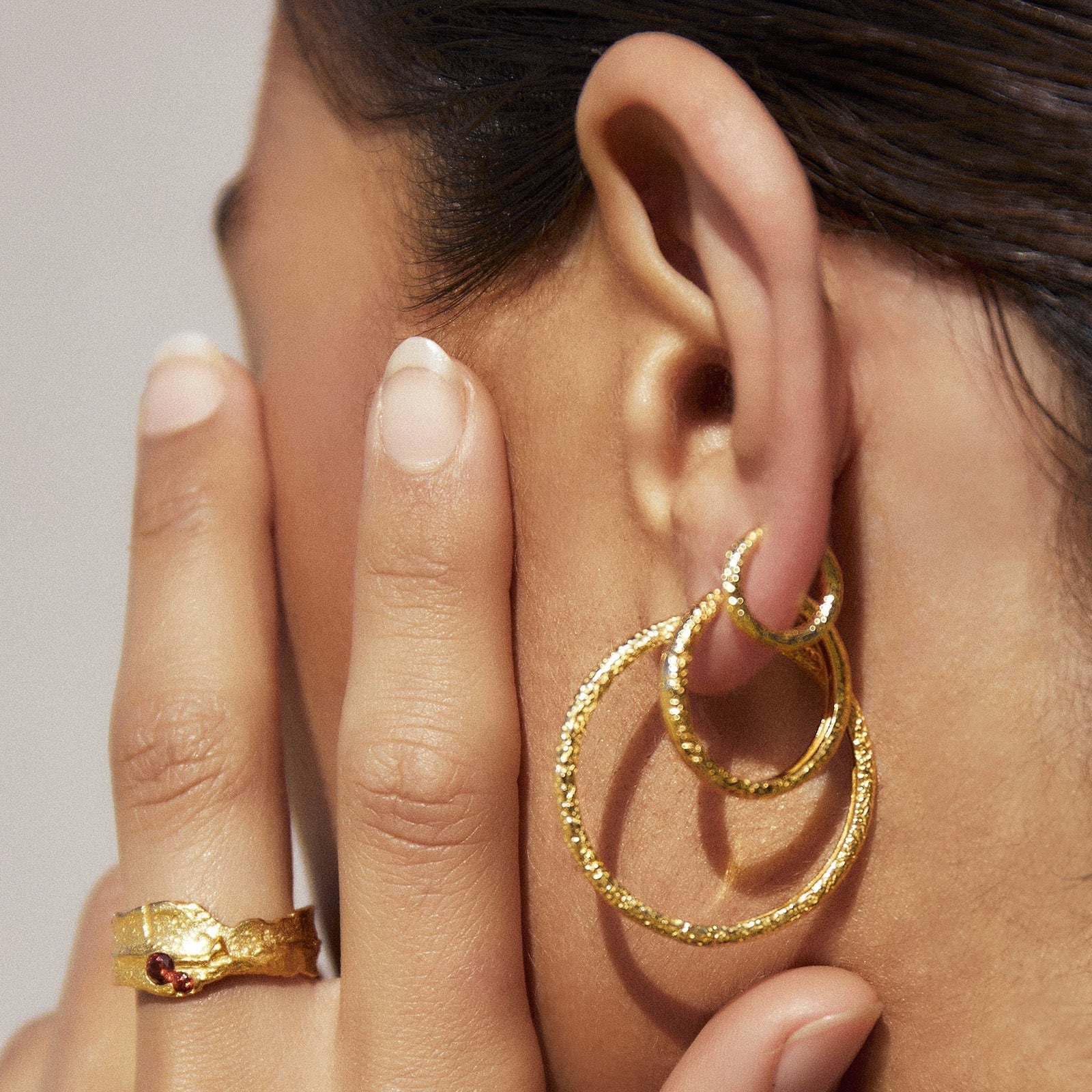 Arms of Eve Arabella Hoops GOLD