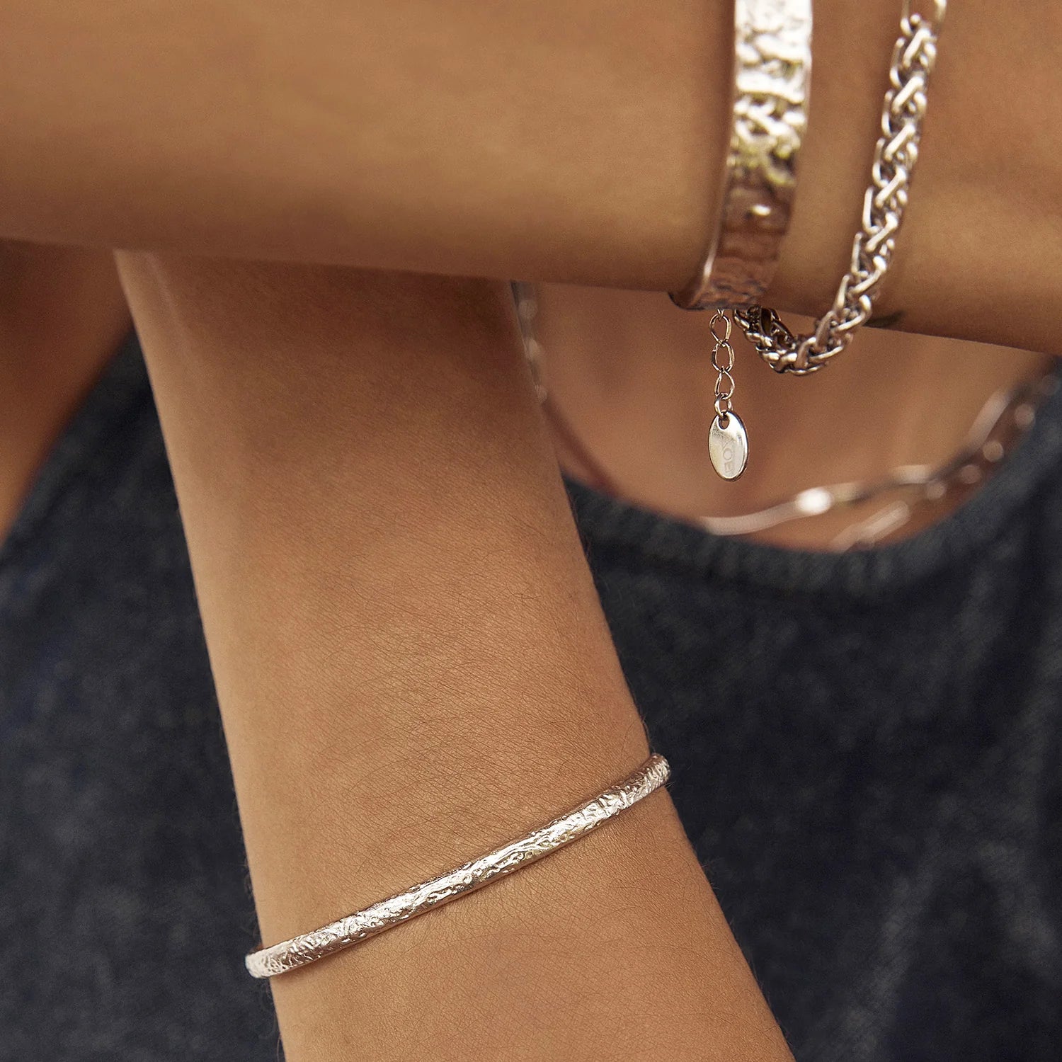 AOE Stevie Cuff SILVER