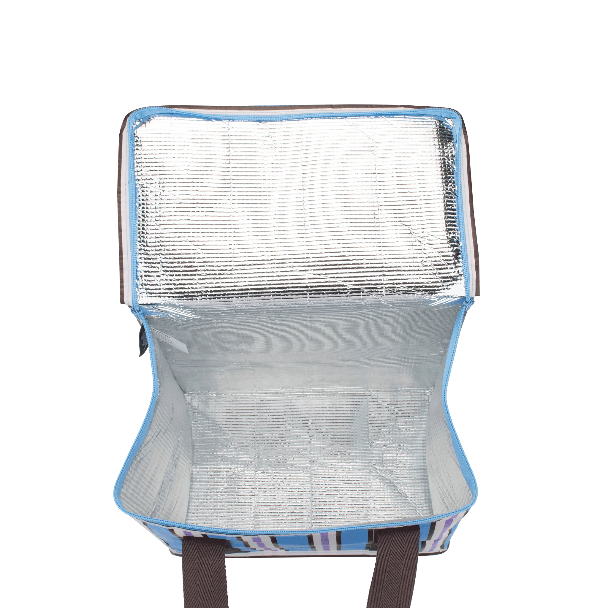 KOLLAB Cooler Bag CHOC BLUE STRIPE