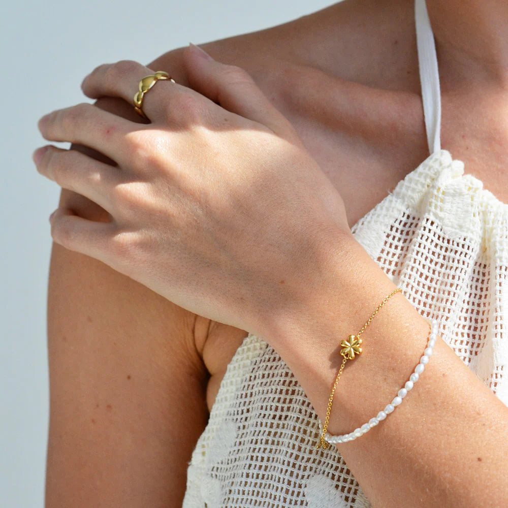 LINDA Daisy Bracelet GOLD