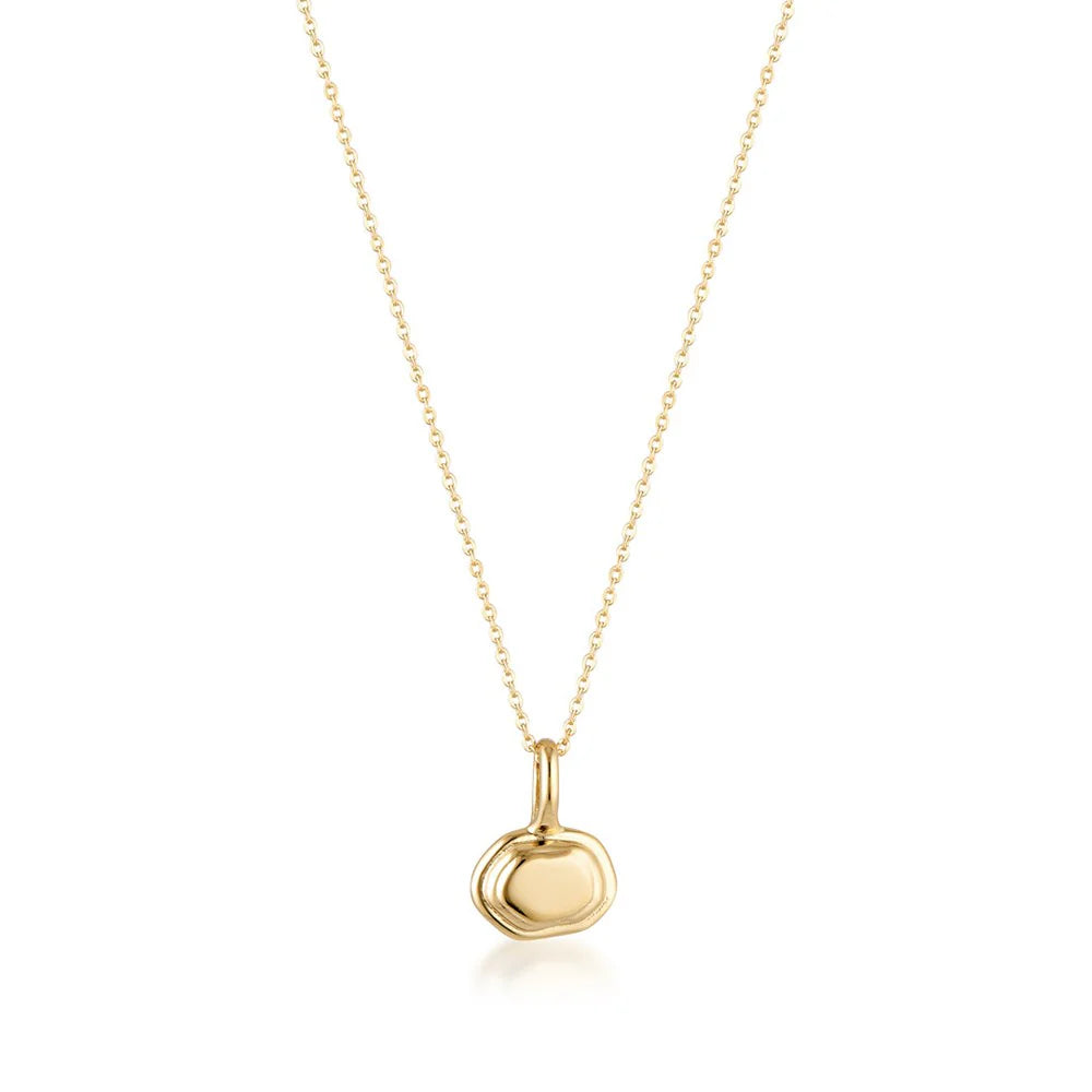 LINDA TAHIJA Contour Necklace GOLD