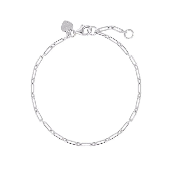 LINDA TAHIJA  Requisite Chain Bracelet SILVER