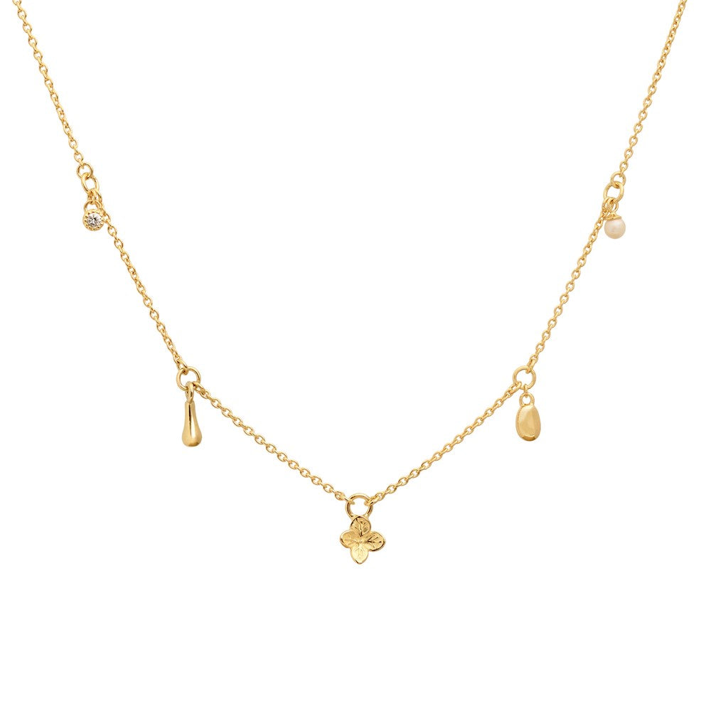 LINDA Memento Charm Necklace GOLD