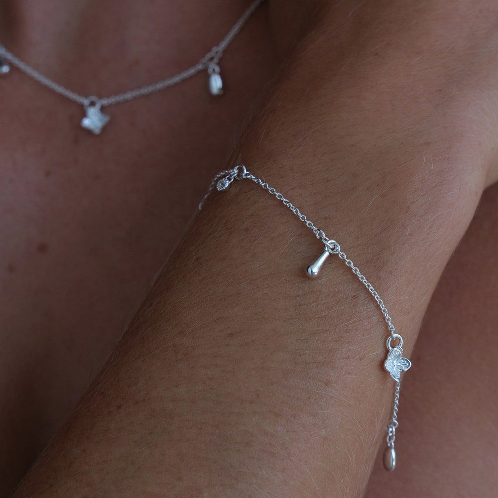 LINDA Memento Charm Bracelet SILVER