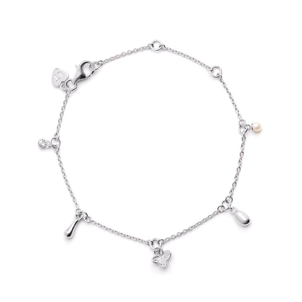 LINDA Memento Charm Bracelet SILVER
