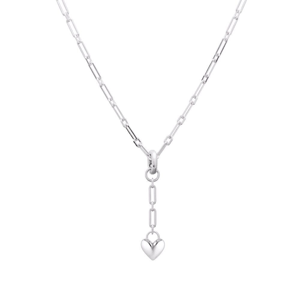 LINDA Requisite Amore Chain Necklace SILVER