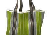 Shaped Market Bag GREEN GREY