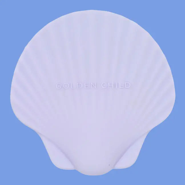 GOLDEN CHILD Shell Baby Teether VIOLET