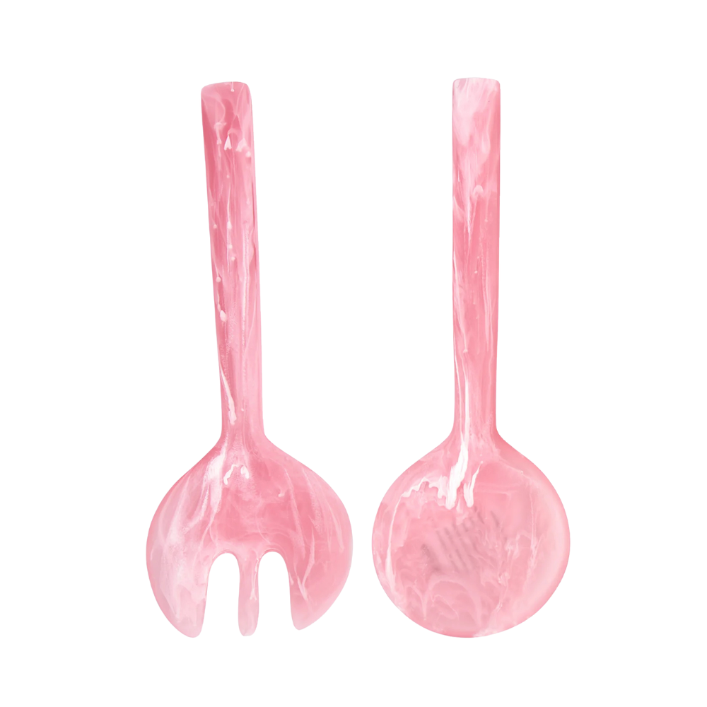 NASHI Long Salad Servers PINK