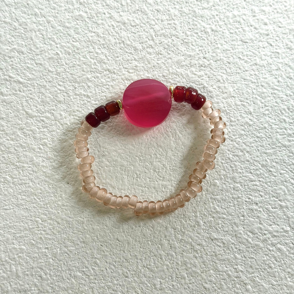 HEI TAI LOLLIE Bracelet HOT PINK