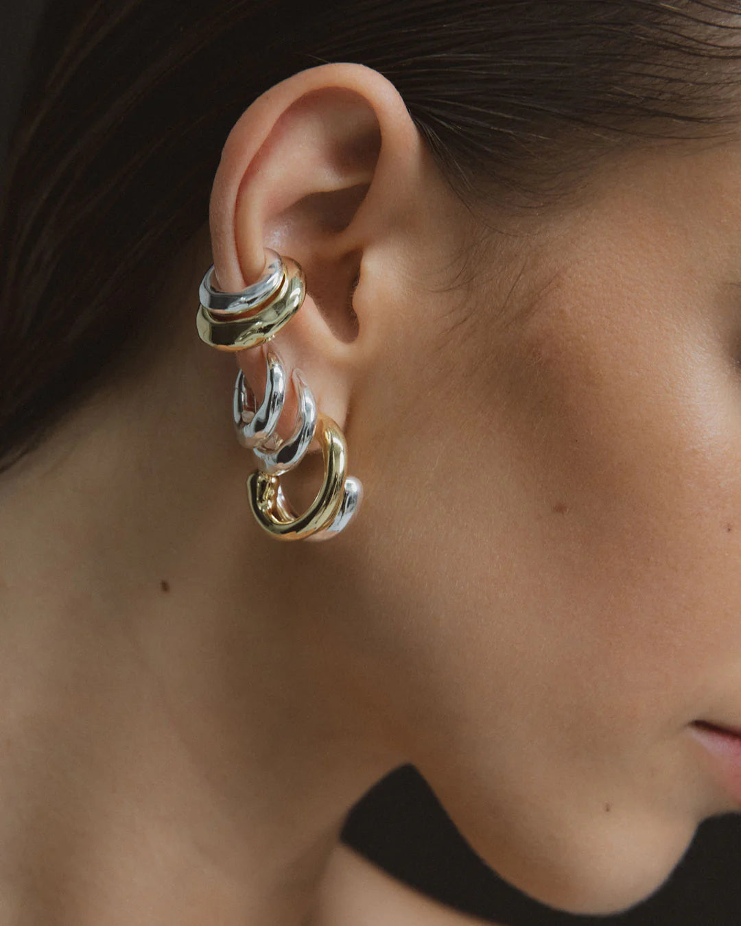 F+H Wonky Hoops SILVER