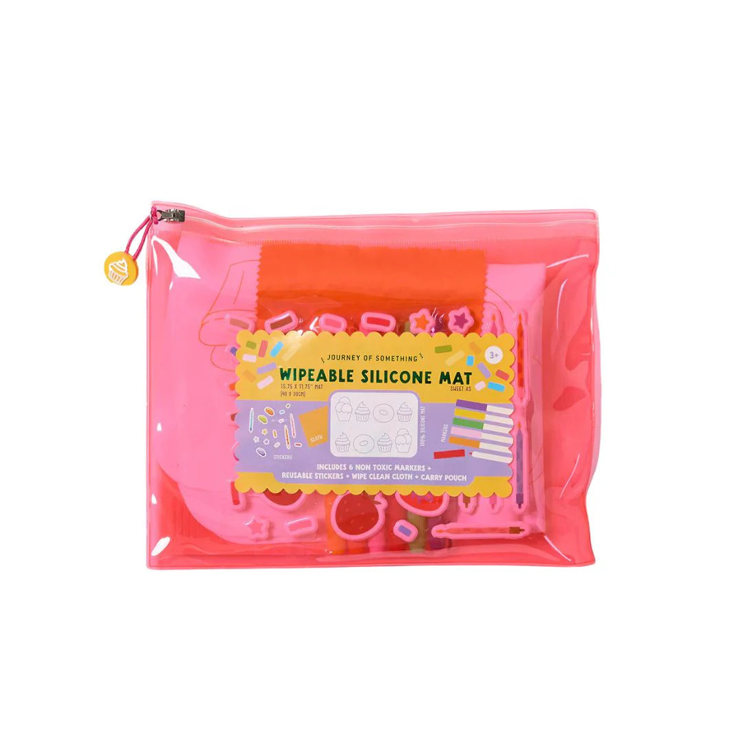 JOS Wipeable Silicone Colouring Mat