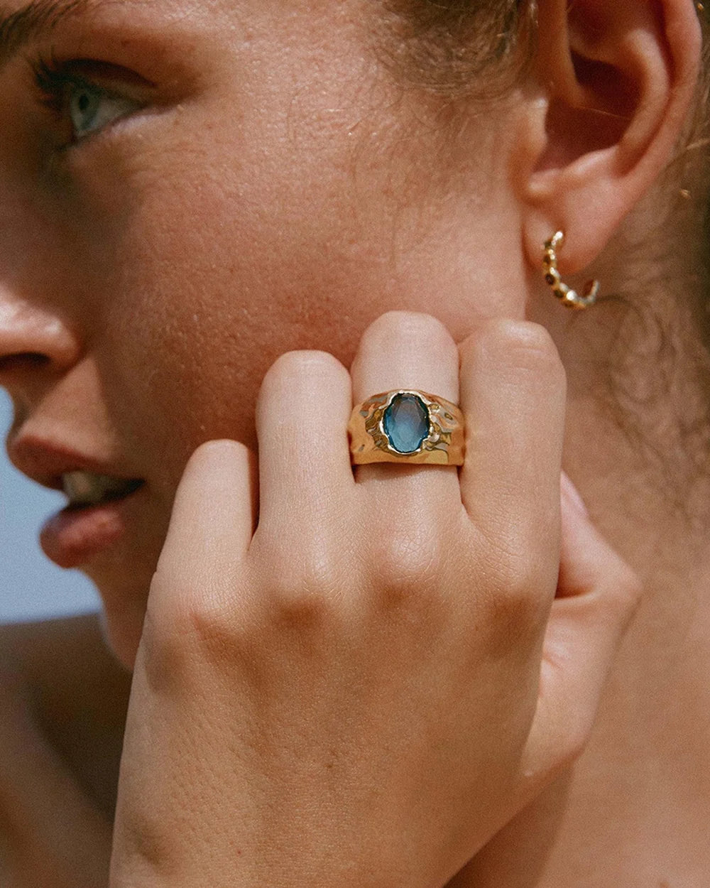 AGAPEE Carmen Ring BLUE