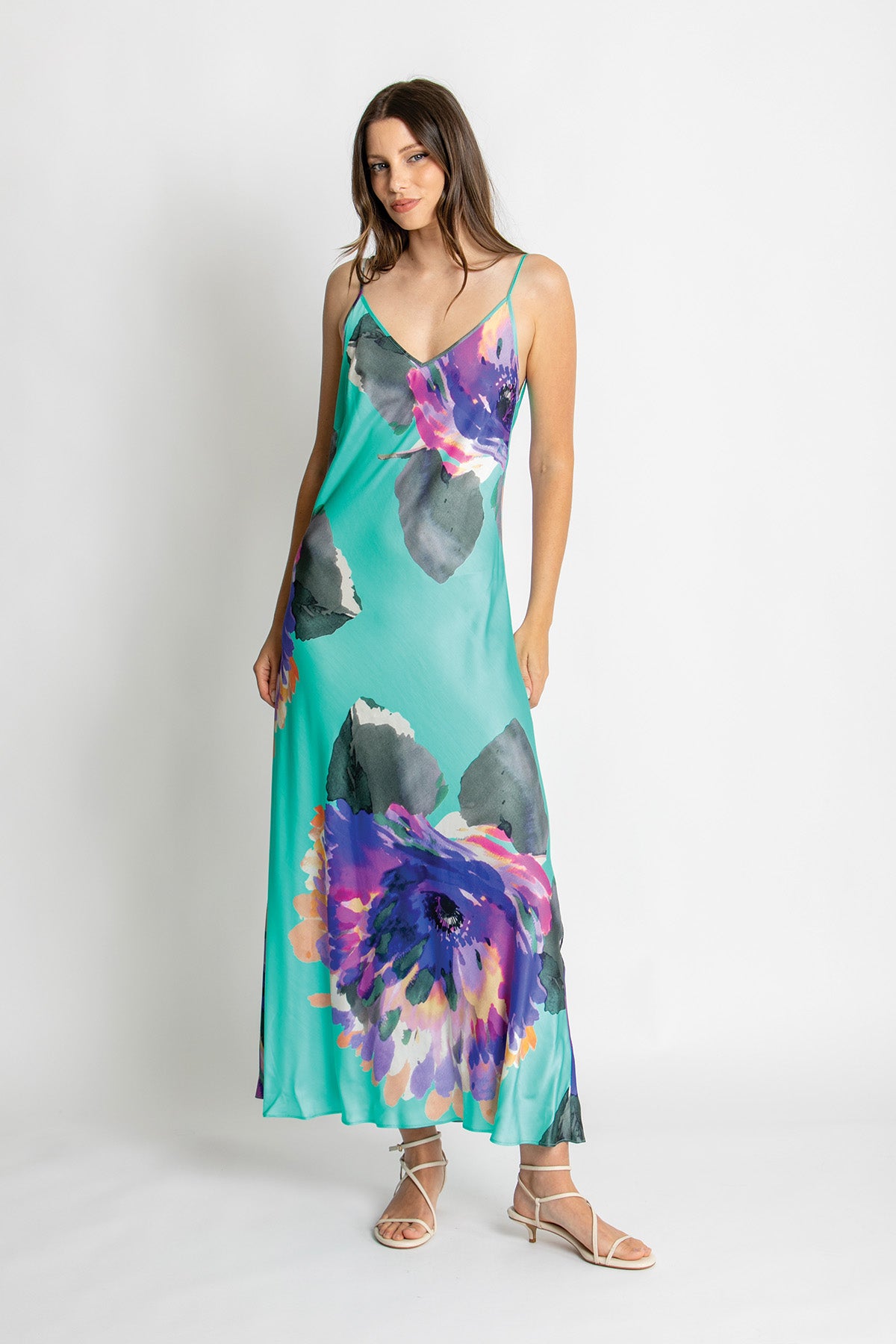 KACHEL Zoey Slip Dress DUSK