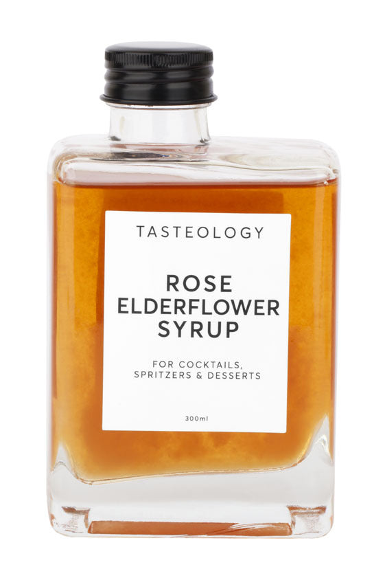 TASTEOLOGY Rose & Elderflower Syrup