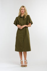 365 DAYS Lainie Flutter Dress KHAKI